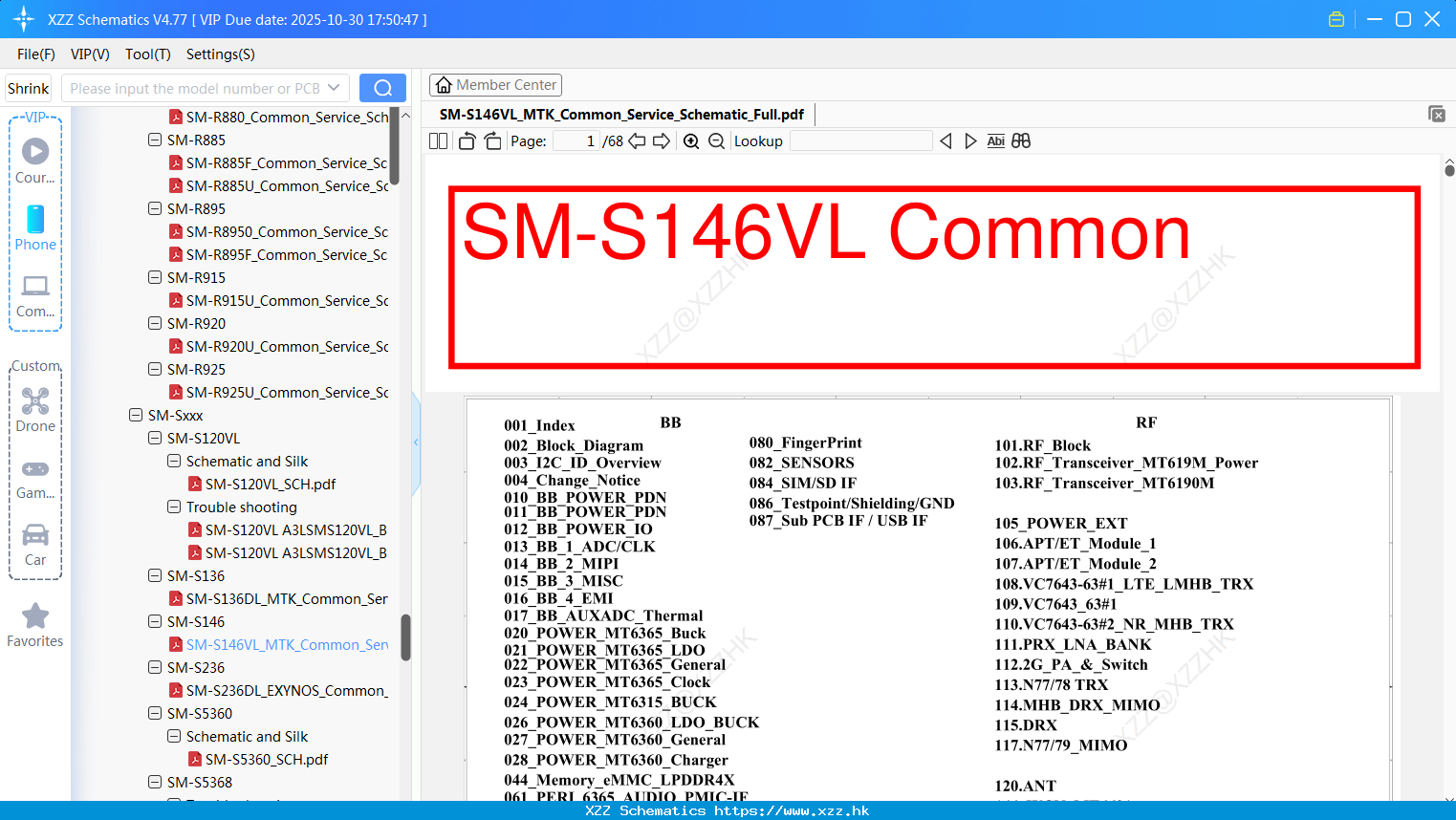Samsung SM-S146VL_MTK_Common_Service_Schematic_Full